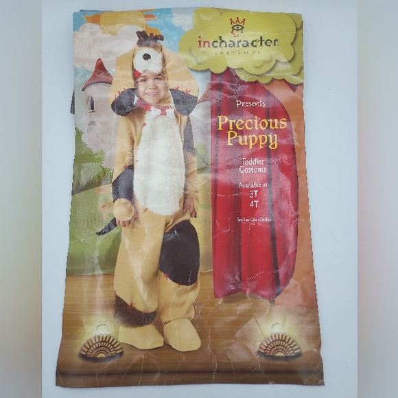 *SHIPS SAME/NEXT DAY!* New Precious Puppy Dog Costume - Size 4T - Picture 1 of 4